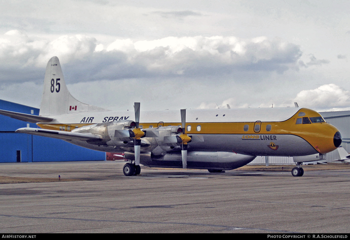 Aircraft Photo of C-GZVM | Lockheed L-188(AT) Long Liner | Air Spray | AirHistory.net #30341