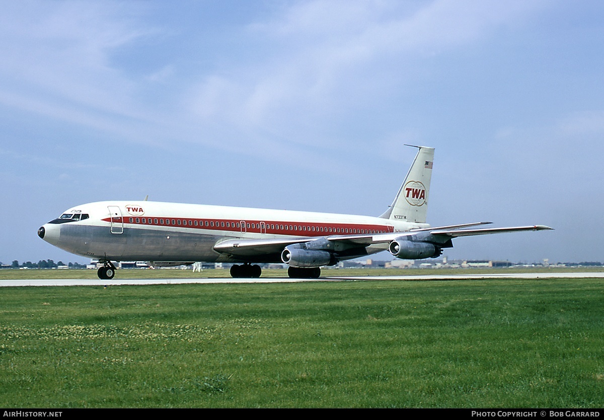 Aircraft Photo of N733TW | Boeing 707-131 | Trans World Airlines - TWA | AirHistory.net #30358