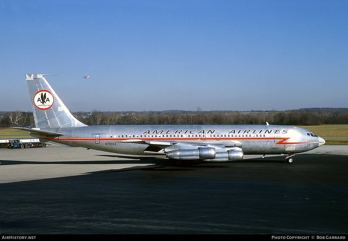 Aircraft Photo of N7593A | Boeing 707-123B | American Airlines | AirHistory.net #30371