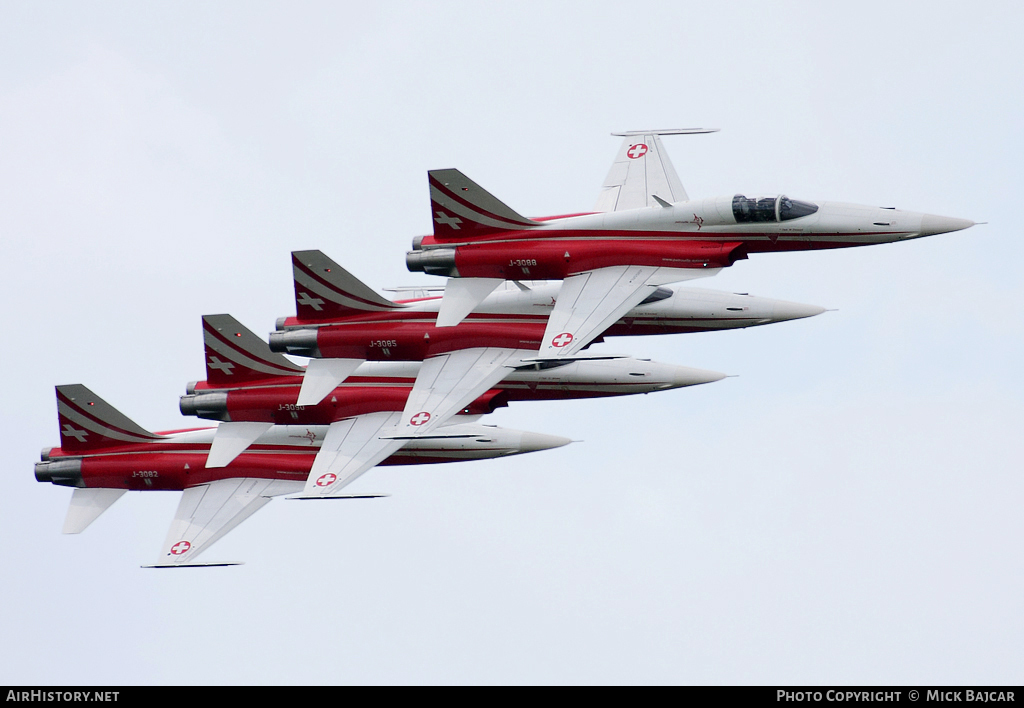 Aircraft Photo of J-3088 | Northrop F-5E Tiger II | Switzerland - Air Force | AirHistory.net #30395