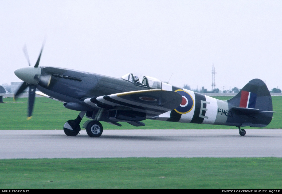 Aircraft Photo of PM631 | Supermarine 389 Spitfire PR19 | UK - Air Force | AirHistory.net #30399