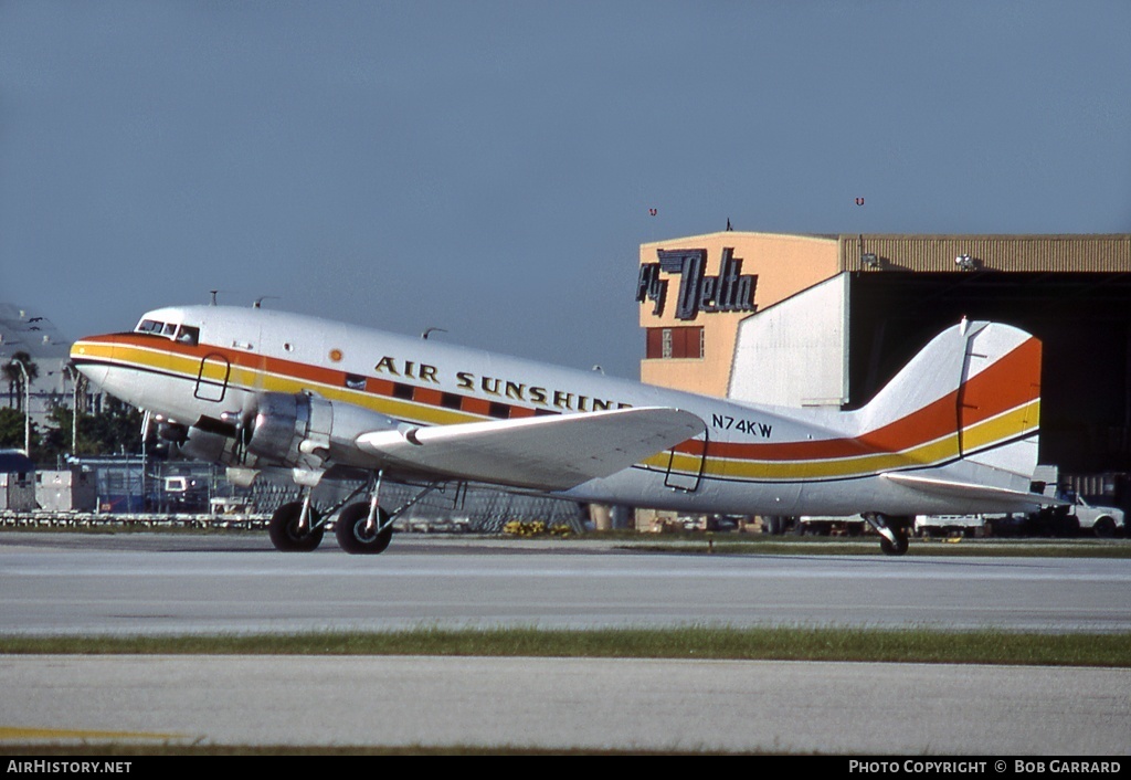 Aircraft Photo of N74KW | Douglas DC-3A | Air Sunshine | AirHistory.net #30400