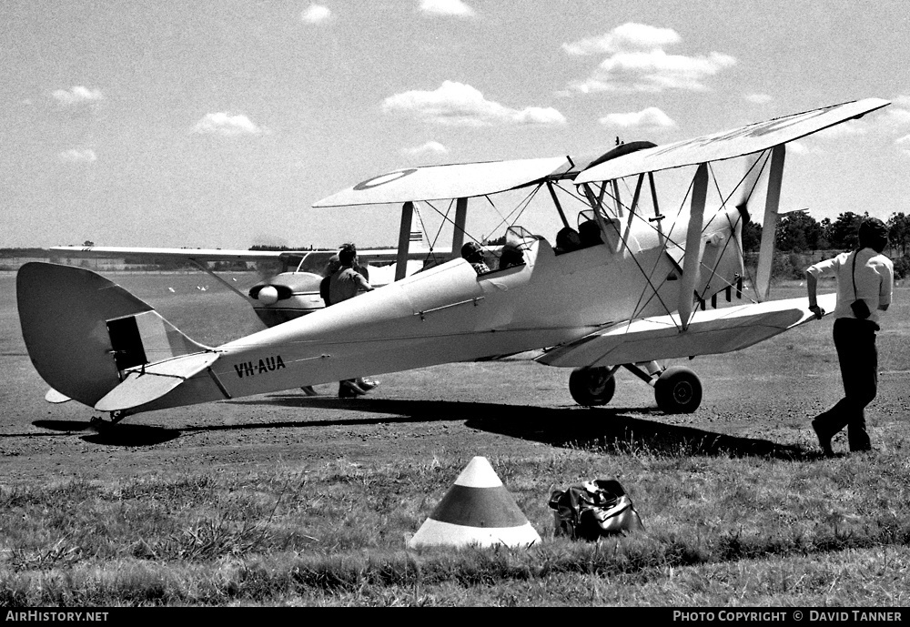 Aircraft Photo of VH-AUA | De Havilland D.H. 82A Tiger Moth | AirHistory.net #30416