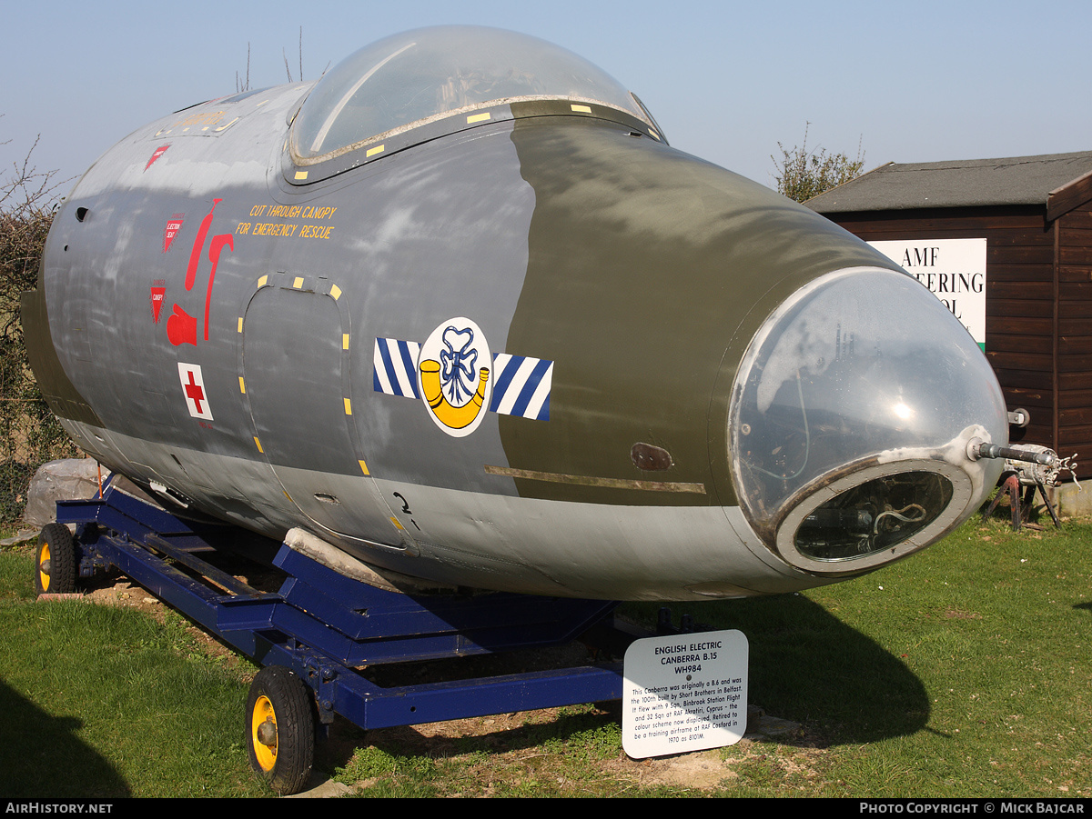 Aircraft Photo of WH984 | English Electric Canberra B15 | UK - Air Force | AirHistory.net #30422