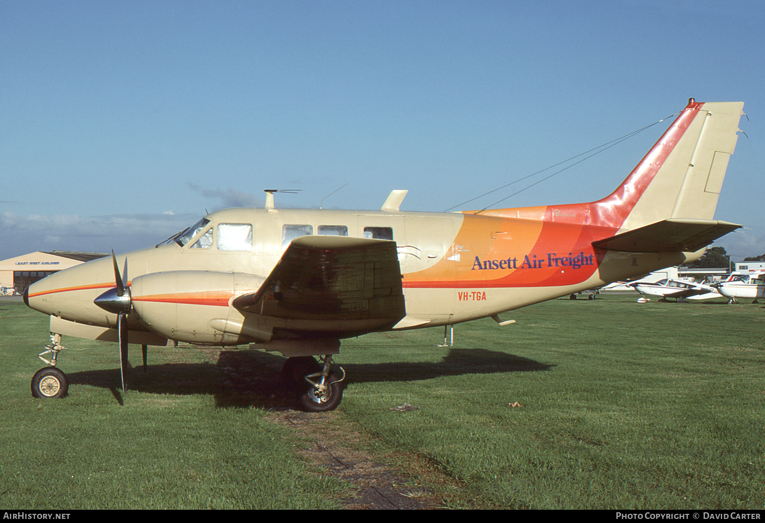 Aircraft Photo of VH-TGA | Beech 65-A80 Queen Air | Ansett Air Freight | AirHistory.net #30427