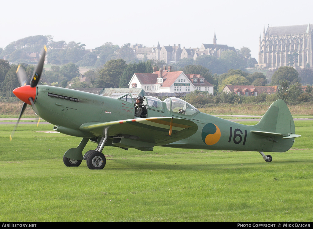 Aircraft Photo of G-CCCA / 161 | Supermarine 509 Spitfire T9C | Ireland - Air Force | AirHistory.net #30435