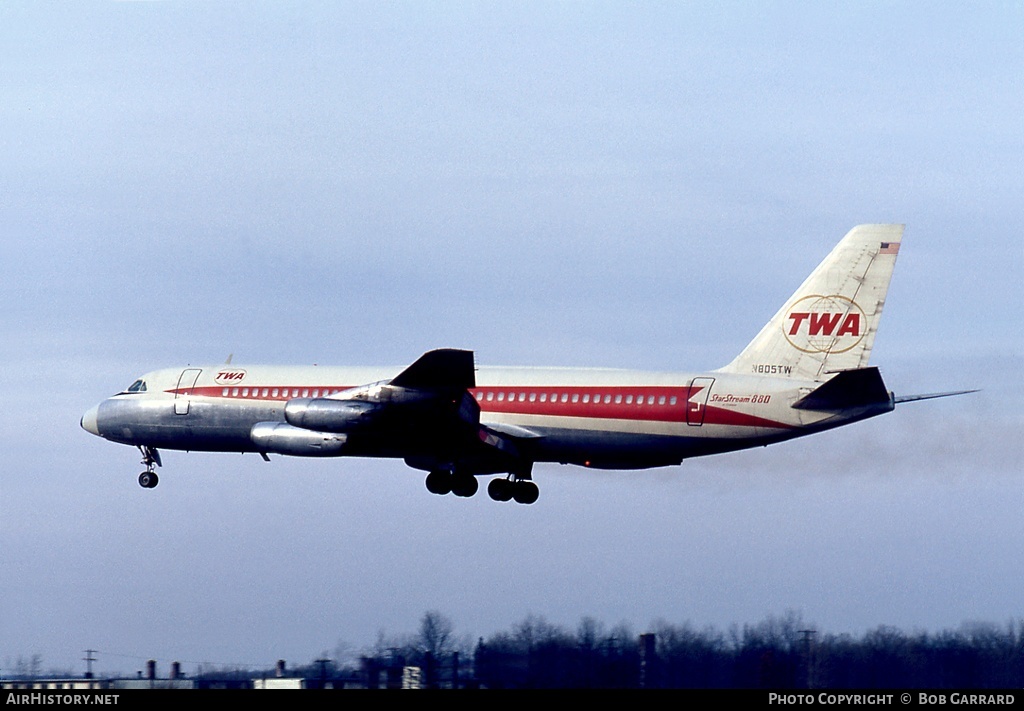 Aircraft Photo of N805TW | Convair 880 (22-1) | Trans World Airlines - TWA | AirHistory.net #30438