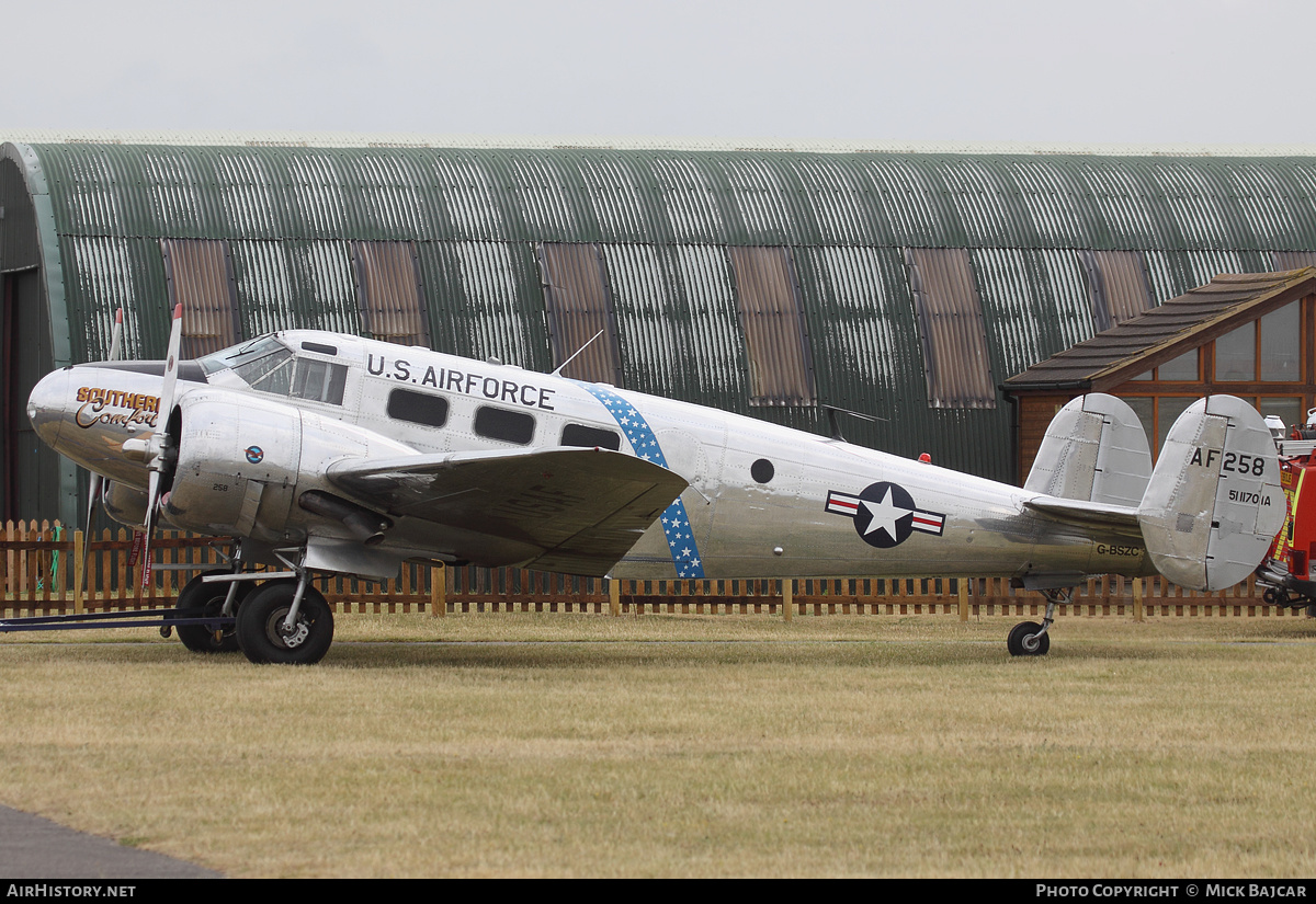 Aircraft Photo of G-BSZC / 5111701 | Beech C-45H Expeditor | USA - Air Force | AirHistory.net #30440