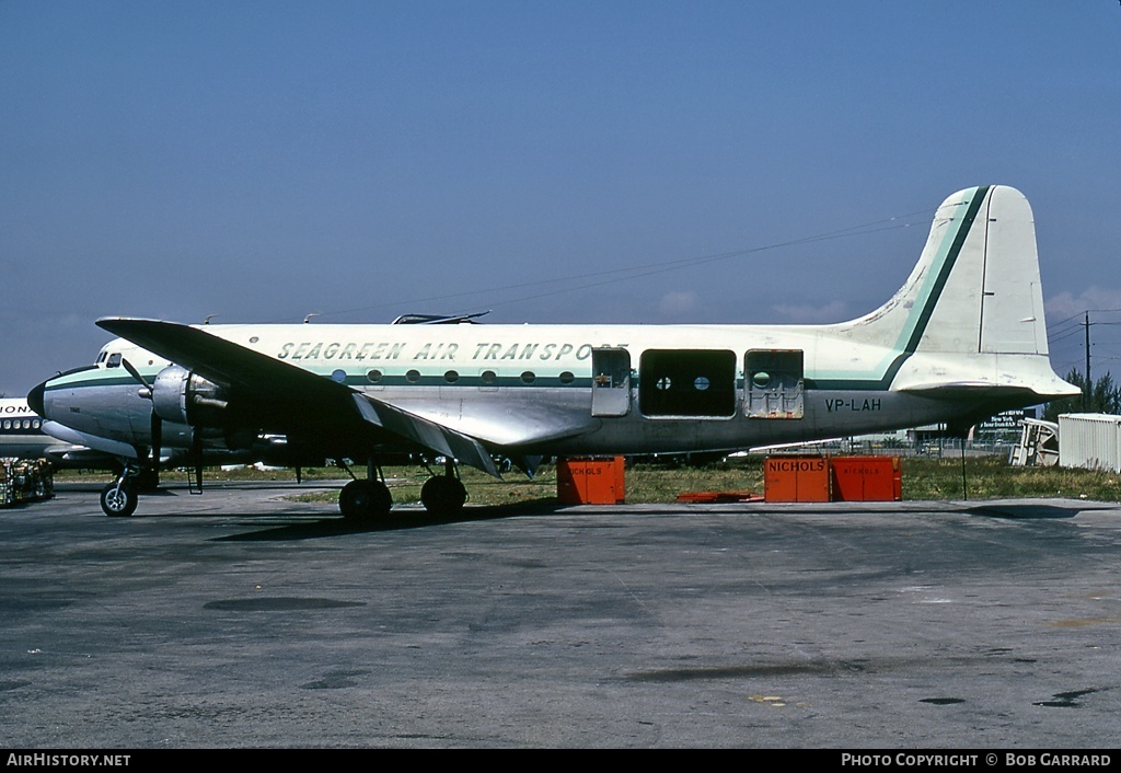 Aircraft Photo of VP-LAH | Douglas C-54E Skymaster | Seagreen Air Transport | AirHistory.net #30442