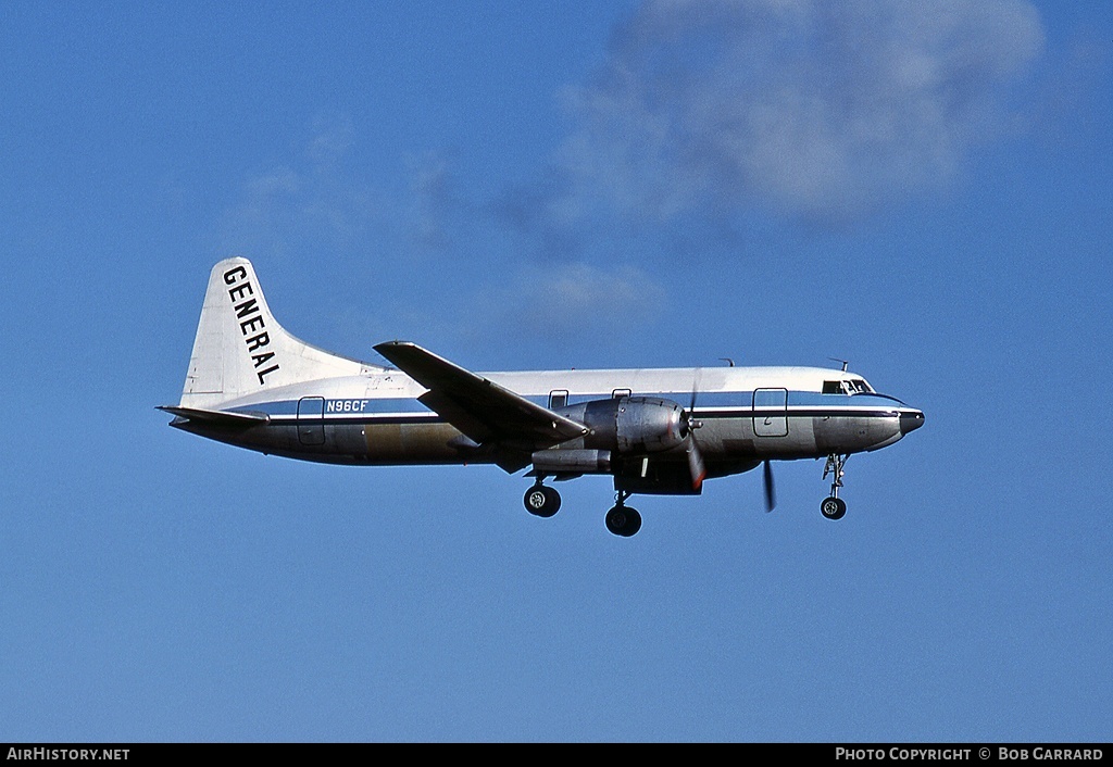 Aircraft Photo of N96CF | Convair 440-62 Metropolitan | General Aviation | AirHistory.net #30447