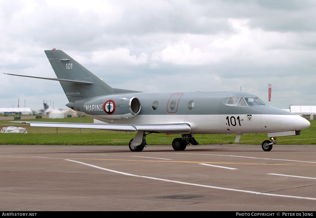 Aircraft Photo of 101 | Dassault Falcon 10MER | France - Navy | AirHistory.net #30455
