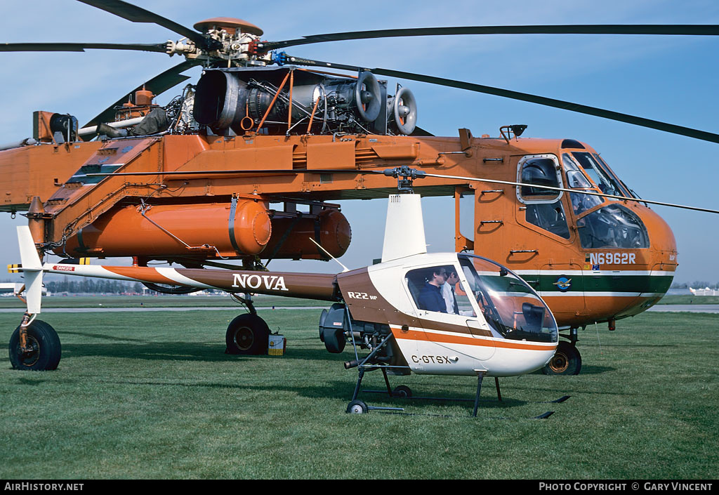 Aircraft Photo of C-GTSX | Robinson R-22HP | Nova Helicopters | AirHistory.net #30464