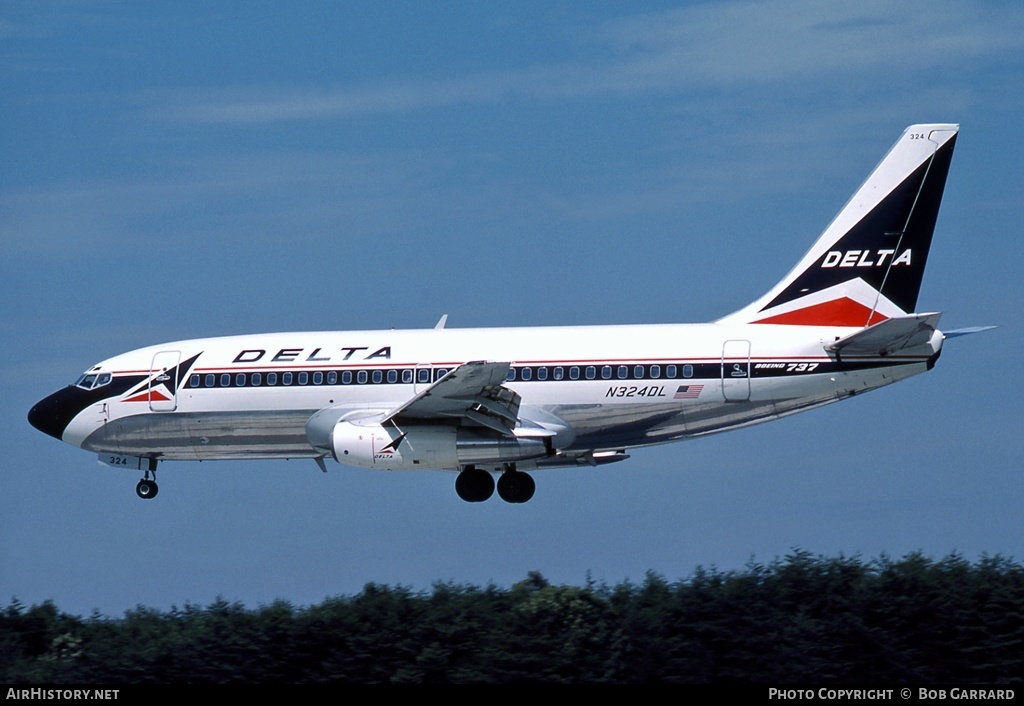 Aircraft Photo of N324DL | Boeing 737-232/Adv | Delta Air Lines | AirHistory.net #30467