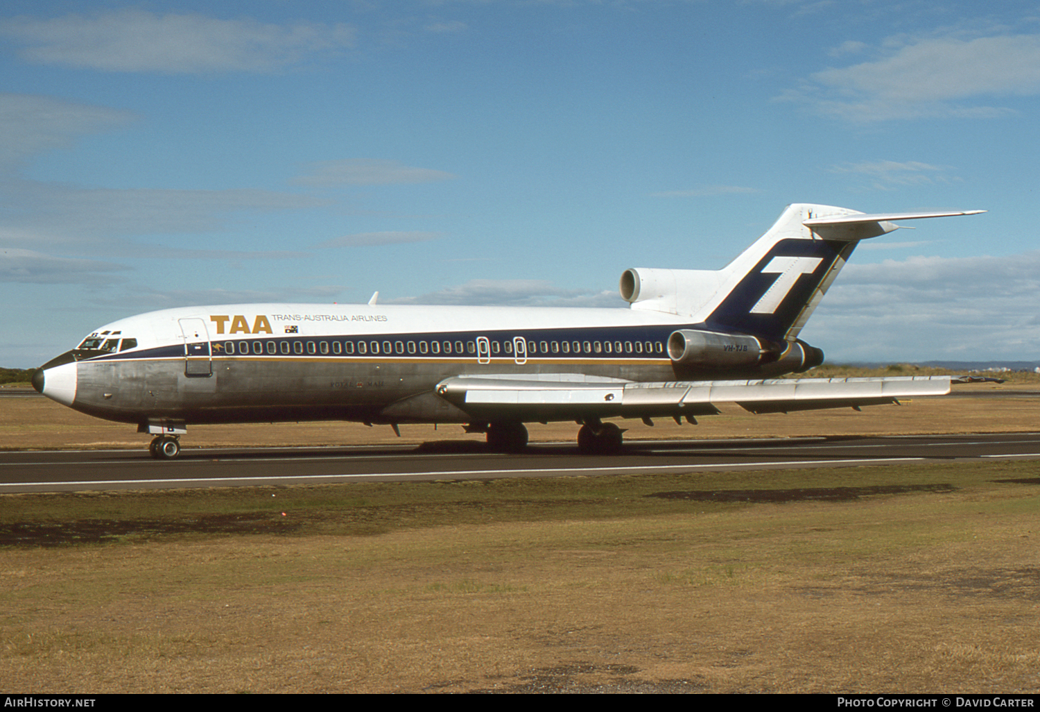 Aircraft Photo of VH-TJB | Boeing 727-76 | Trans-Australia Airlines - TAA | AirHistory.net #30479
