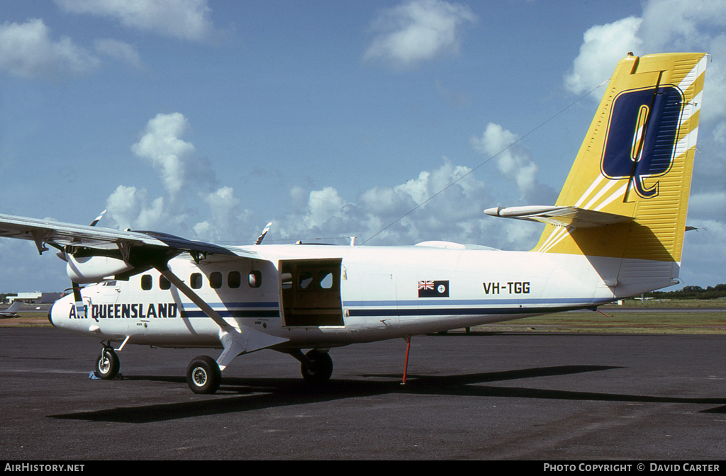 Aircraft Photo of VH-TGG | De Havilland Canada DHC-6-300 Twin Otter | Air Queensland | AirHistory.net #30480