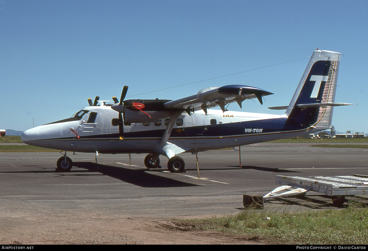 Aircraft Photo of VH-TGH | De Havilland Canada DHC-6-300 Twin Otter | Trans-Australia Airlines - TAA | AirHistory.net #30492