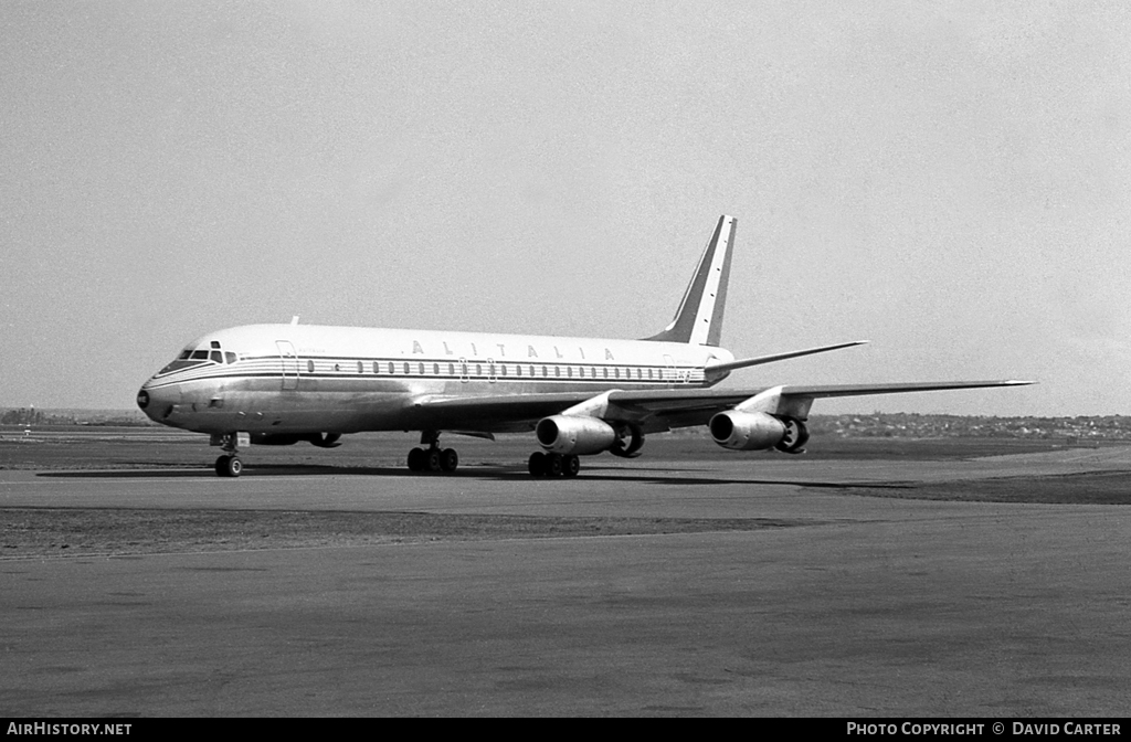 Aircraft Photo of I-DIWE | Douglas DC-8-43 | Alitalia | AirHistory.net #30494