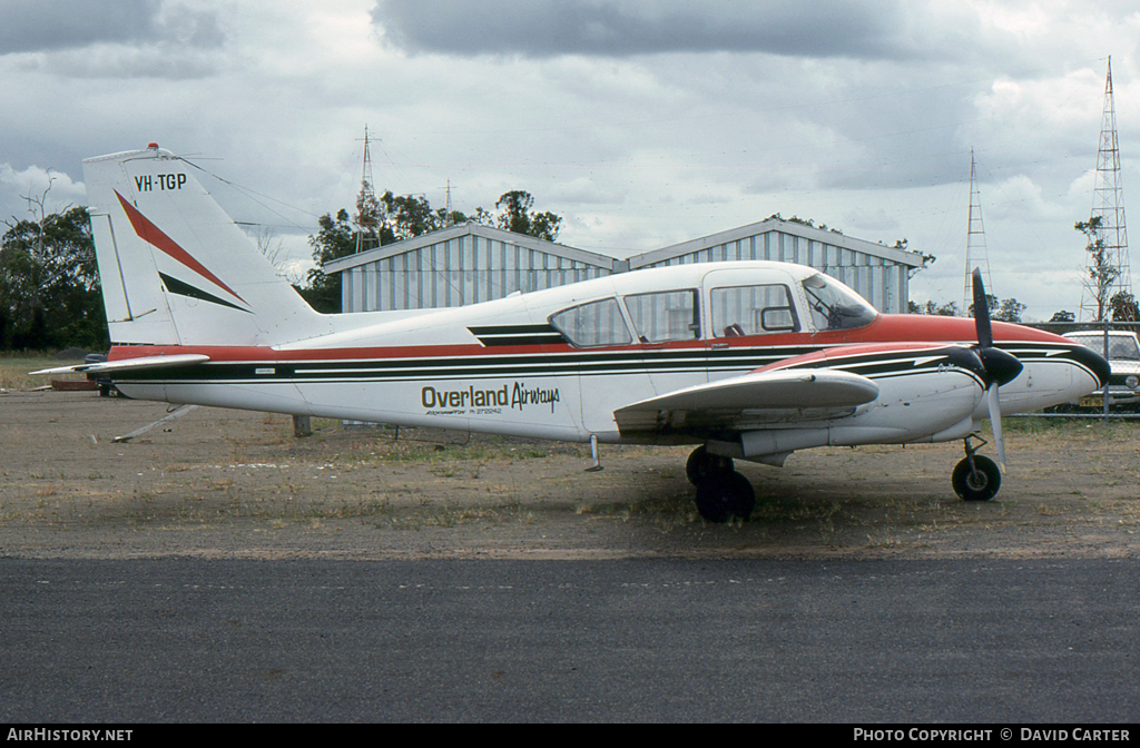 Aircraft Photo of VH-TGP | Piper PA-23-250 Aztec | Overland Airways | AirHistory.net #30503