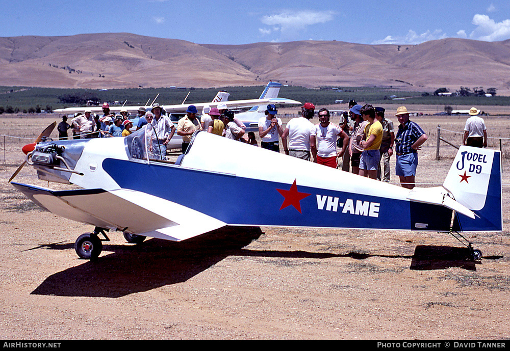 Aircraft Photo of VH-AME | Jodel D-9 Bebe | AirHistory.net #30510