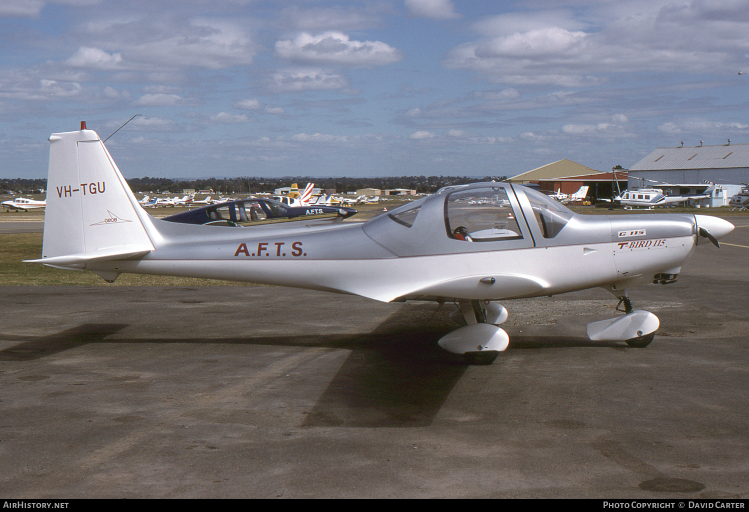 Aircraft Photo of VH-TGU | Grob G-115A | Australian Flying Training School - AFTS | AirHistory.net #30515