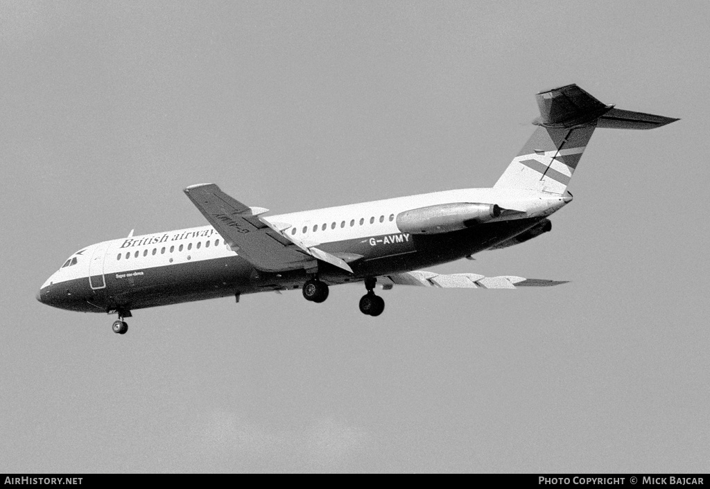 Aircraft Photo of G-AVMY | BAC 111-510ED One-Eleven | British Airways | AirHistory.net #30516