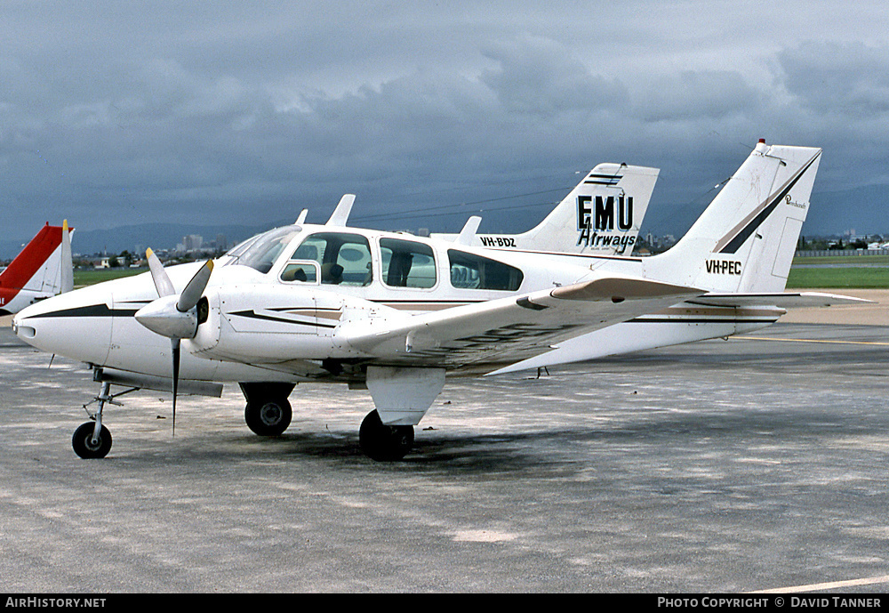 Aircraft Photo of VH-PEC | Beech B55 Baron (95-B55) | AirHistory.net #30527