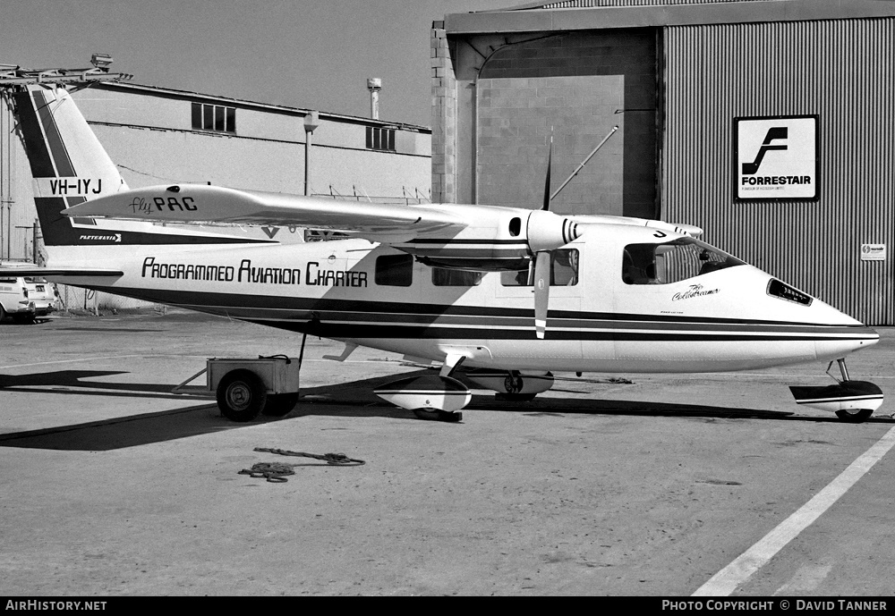Aircraft Photo of VH-IYJ | Partenavia P-68B | Programmed Aviation Charter | AirHistory.net #30541
