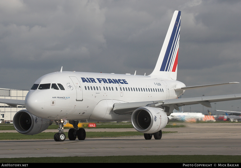 Aircraft Photo of F-GUGR | Airbus A318-111 | Air France | AirHistory.net #30581