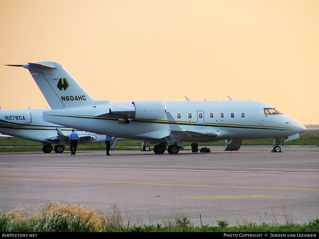 Aircraft Photo of N604HC | Bombardier Challenger 604 (CL-600-2B16) | AirHistory.net #30593