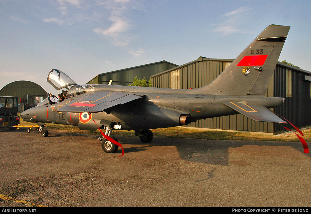 Aircraft Photo of E33 | Dassault-Dornier Alpha Jet E | France - Air Force | AirHistory.net #30597