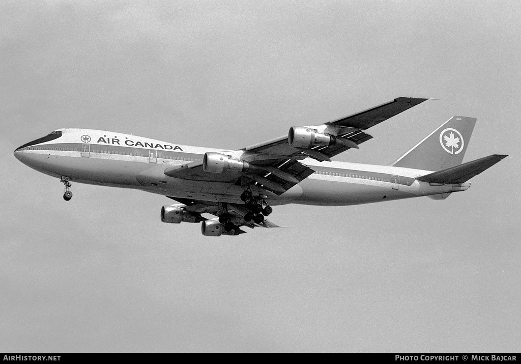 Aircraft Photo of CF-TOD | Boeing 747-133 | Air Canada | AirHistory.net #30599