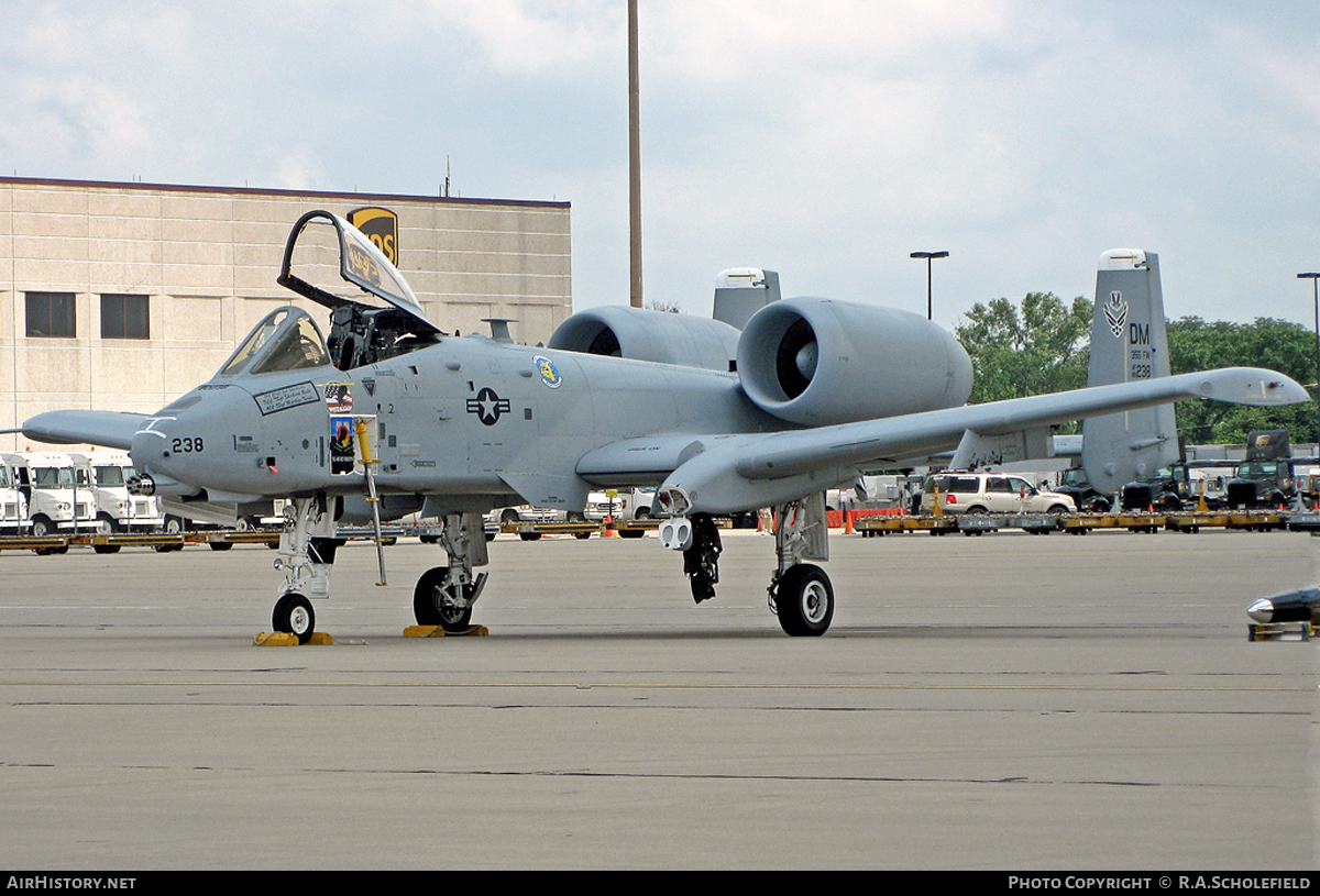 Aircraft Photo of 80-0238 / AF80-238 | Fairchild A-10C Thunderbolt II | USA - Air Force | AirHistory.net #30605