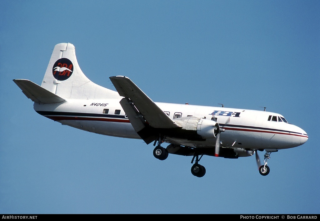 Aircraft Photo of N40415 | Martin 404 | PBA - Provincetown-Boston Airline | AirHistory.net #30606