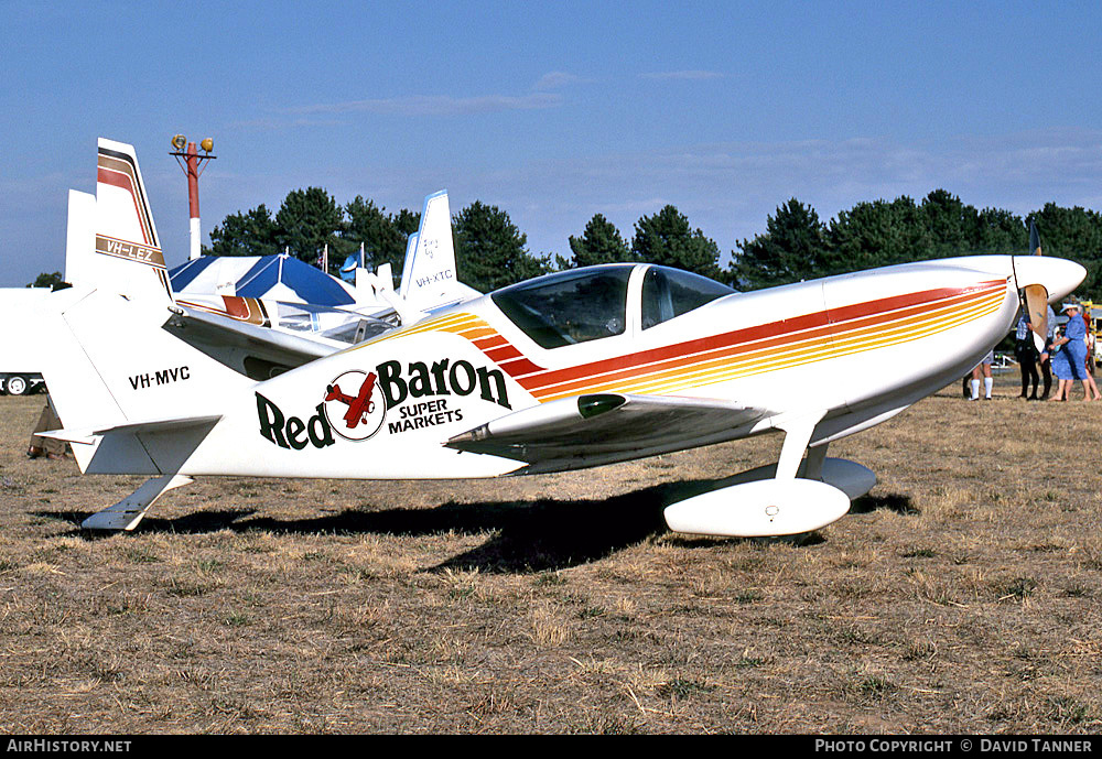 Aircraft Photo of VH-MVC | Stoddard-Hamilton Glasair Super II TD | Red Baron Super Markets | AirHistory.net #30626