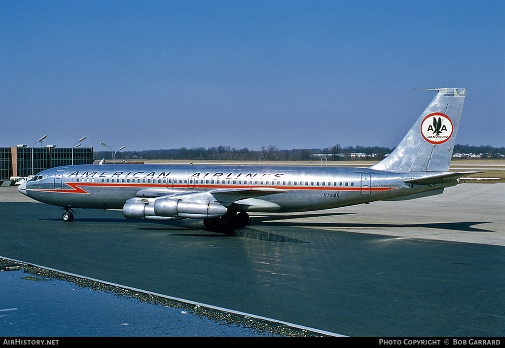 Aircraft Photo of N7591A | Boeing 707-123B | American Airlines | AirHistory.net #30629