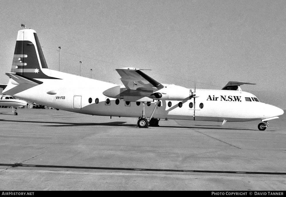 Aircraft Photo of VH-FCD | Fokker F27-500F Friendship | Air NSW | AirHistory.net #30635