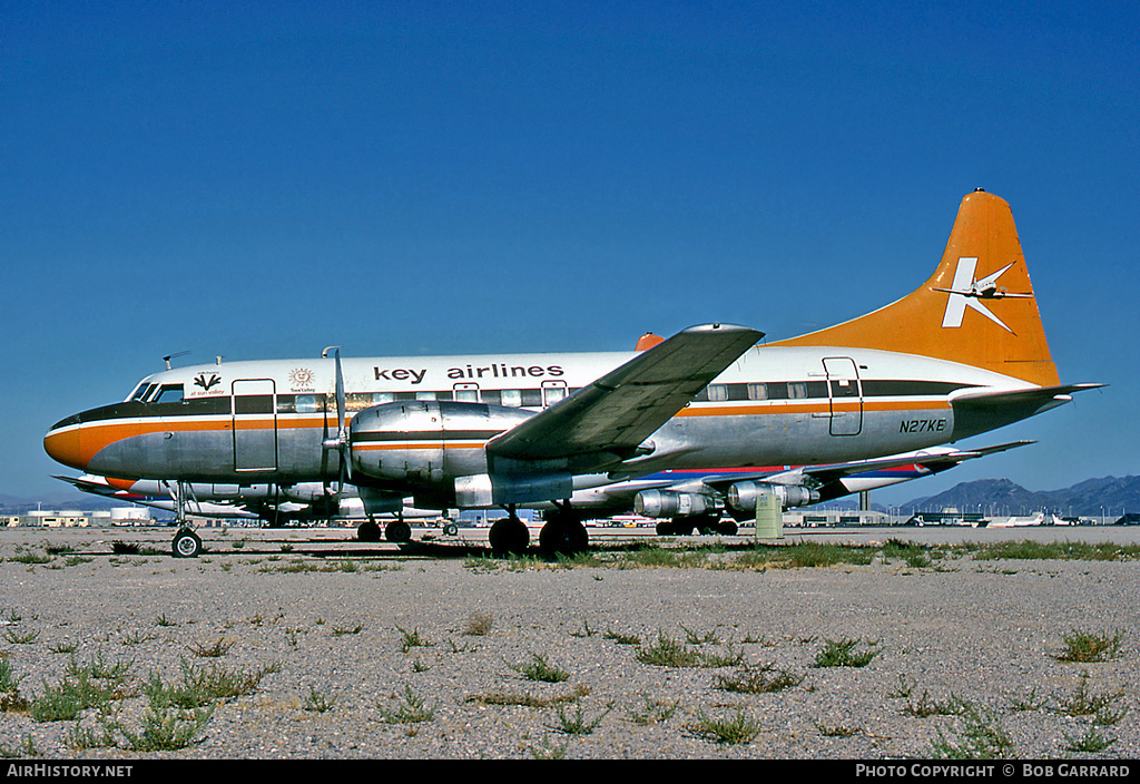 Aircraft Photo of N27KE | Convair 440-98 Metropolitan | Key Airlines | AirHistory.net #30640