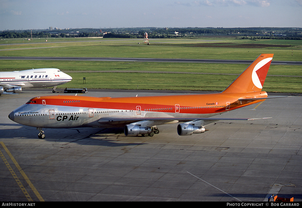 Aircraft Photo of C-FCRD | Boeing 747-217B | CP Air | AirHistory.net #30648