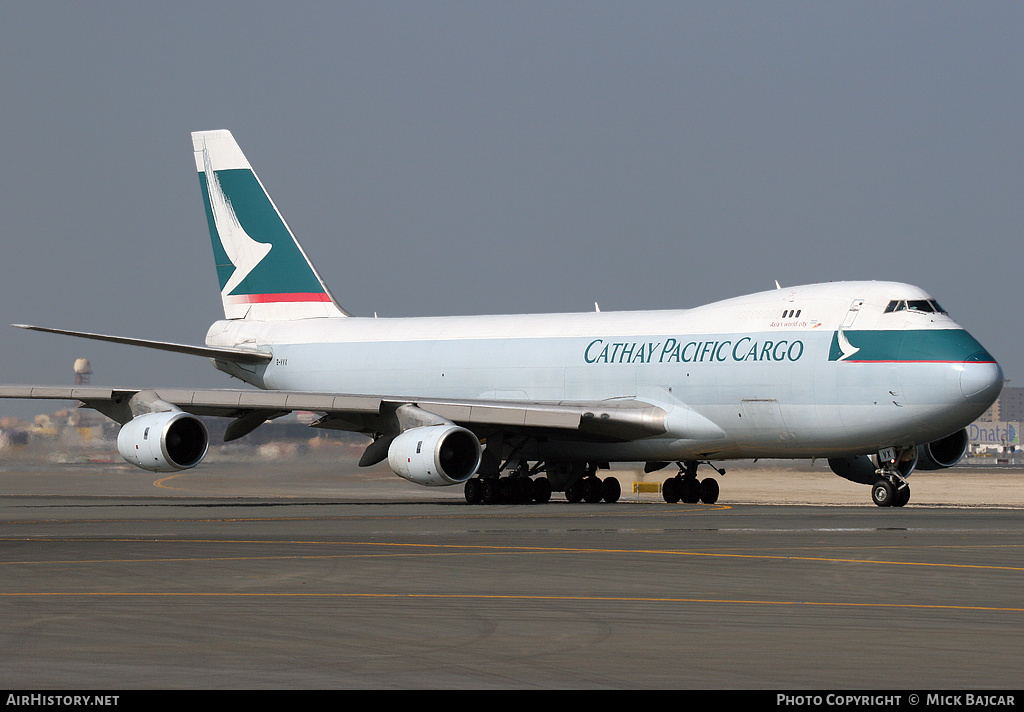 Aircraft Photo of B-HVX | Boeing 747-267F/SCD | Cathay Pacific Airways Cargo | AirHistory.net #30650