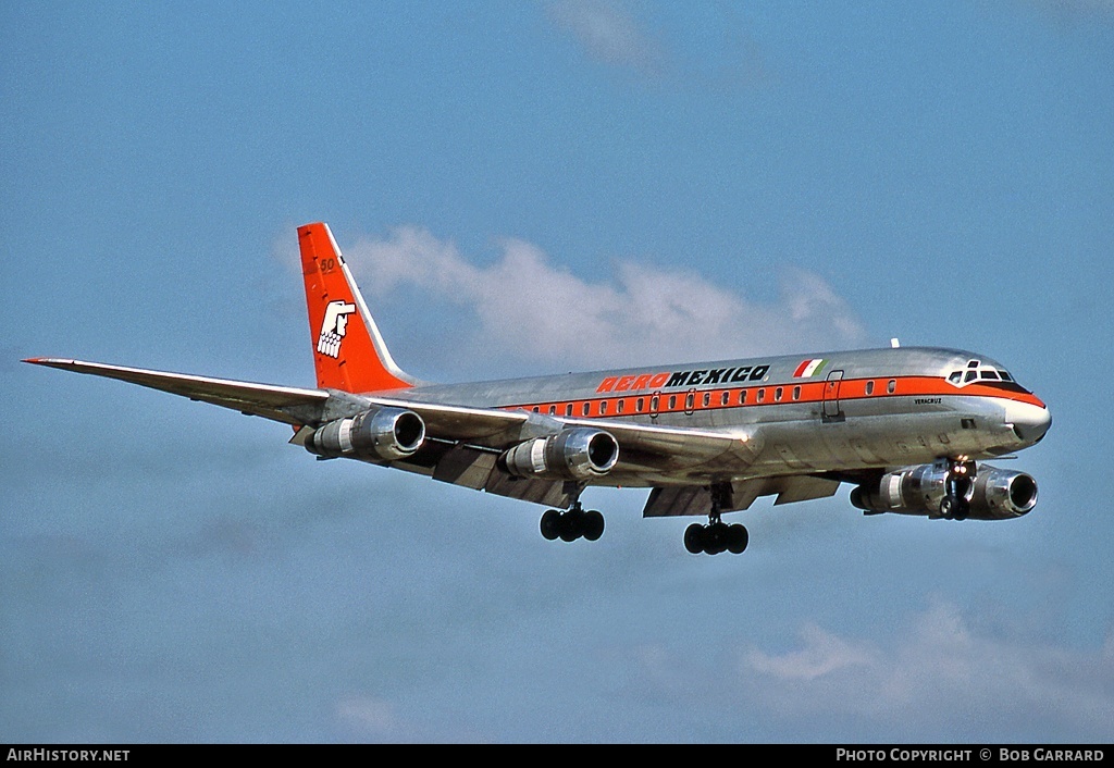 Aircraft Photo of XA-PIK | Douglas DC-8-51 | AeroMéxico | AirHistory.net #30658