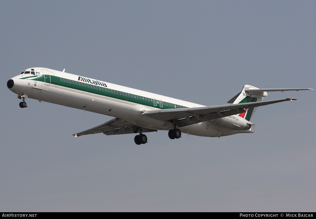 Aircraft Photo of I-DATL | McDonnell Douglas MD-82 (DC-9-82) | Alitalia | AirHistory.net #30668