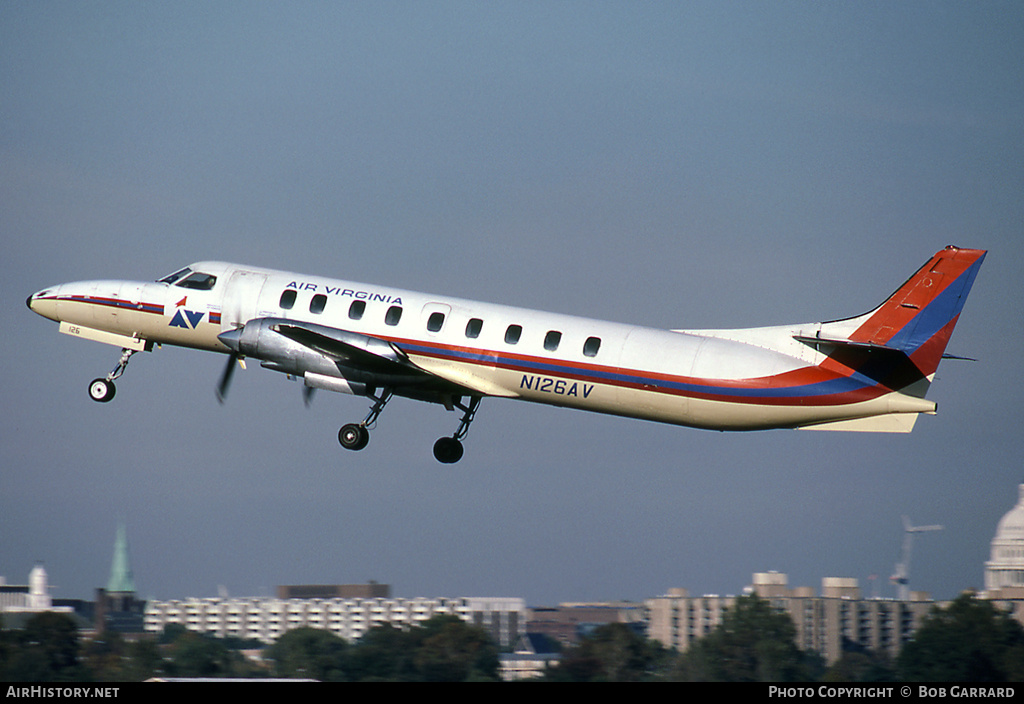 Aircraft Photo of N126AV | Swearingen SA-226TC Metro II | Air Virginia | AirHistory.net #30676