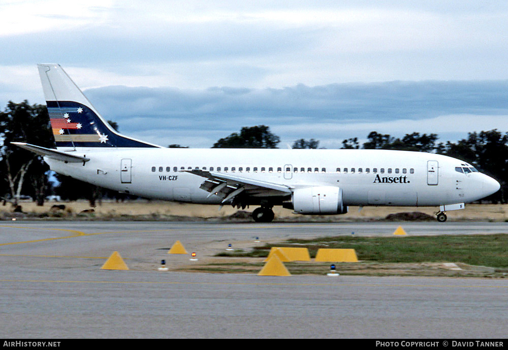 Aircraft Photo of VH-CZF | Boeing 737-377 | Ansett | AirHistory.net #30686