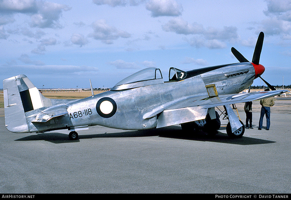 Aircraft Photo of VH-AGJ / A68-118 | Commonwealth CA-18 Mustang 21 (P-51D) | Australia - Air Force | AirHistory.net #30692