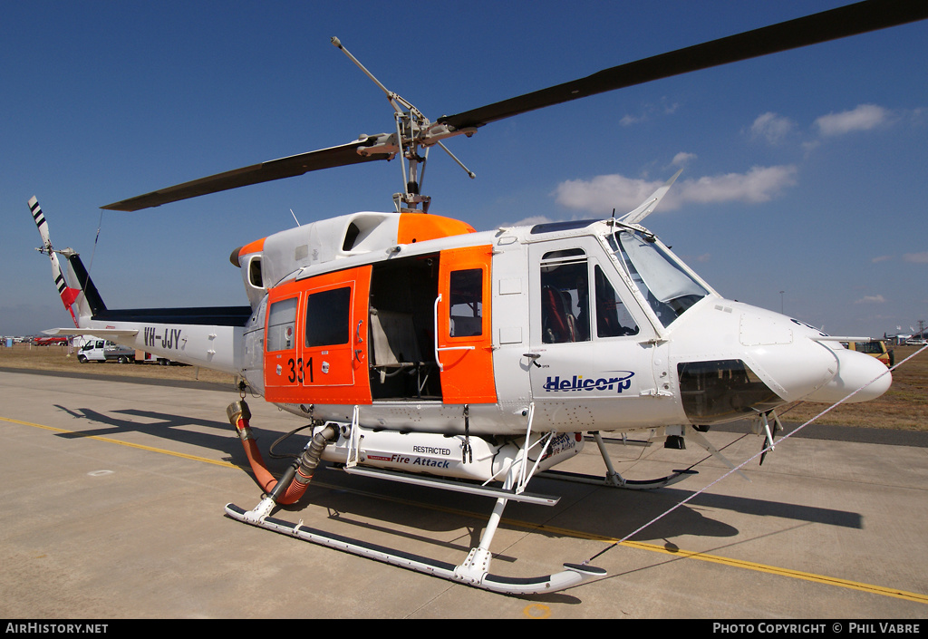 Aircraft Photo of VH-JJY | Bell 212 Twin Two-Twelve | Helicorp | AirHistory.net #30720