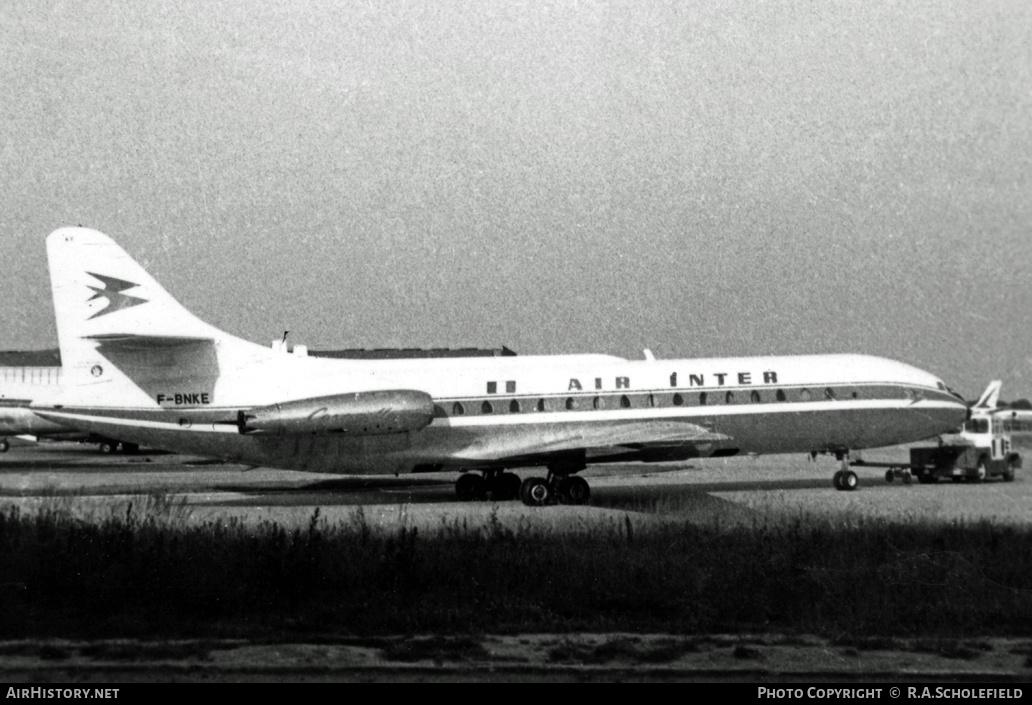 Aircraft Photo of F-BNKE | Sud SE-210 Caravelle III | Air Inter | AirHistory.net #30726