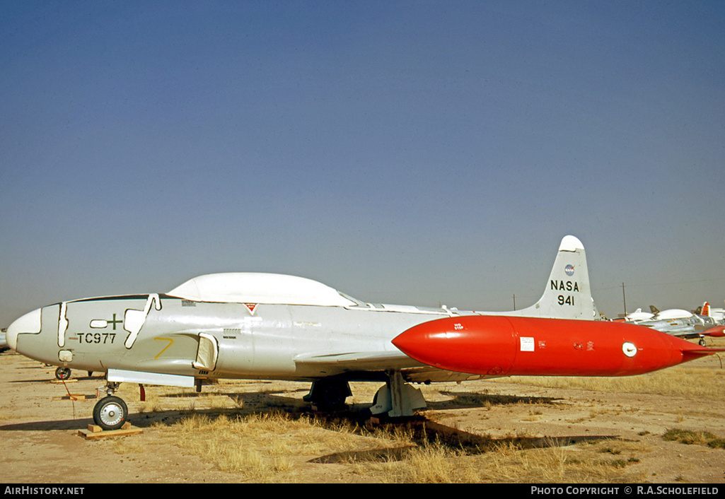 Aircraft Photo of NASA 941 | Lockheed T-33A | NASA - National Aeronautics and Space Administration | AirHistory.net #30729