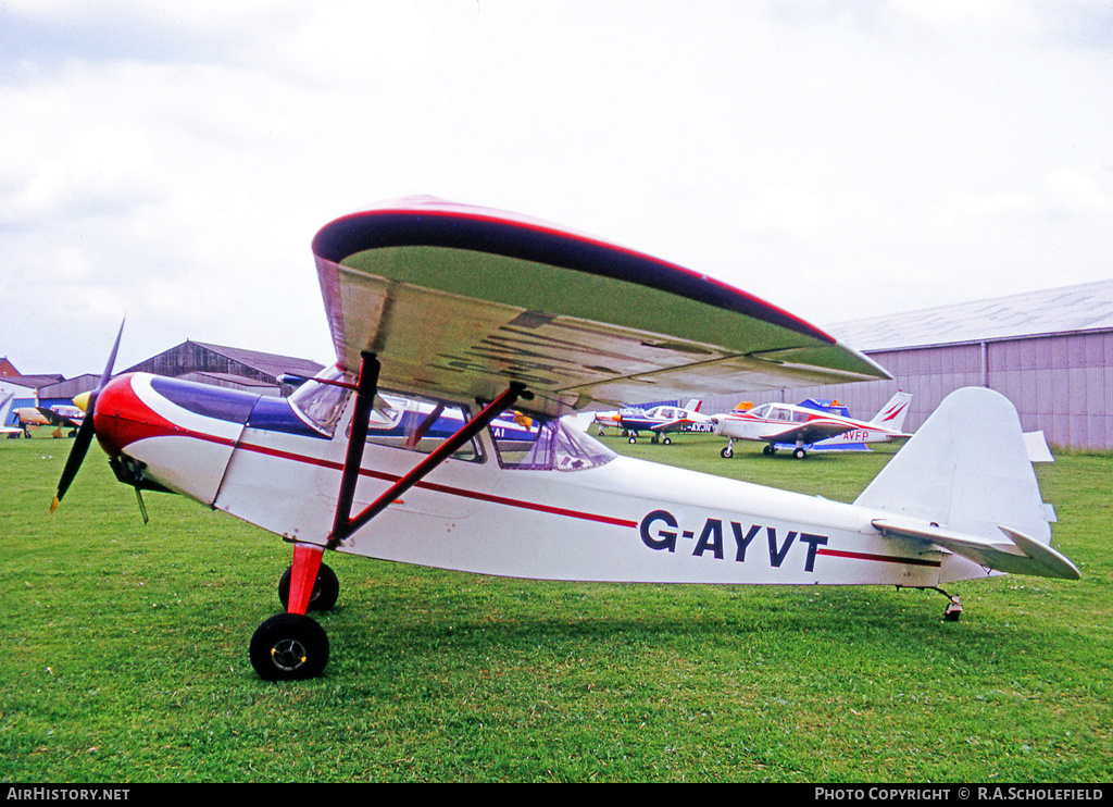 Aircraft Photo of G-AYVT | Brochet MB-84 | AirHistory.net #30732