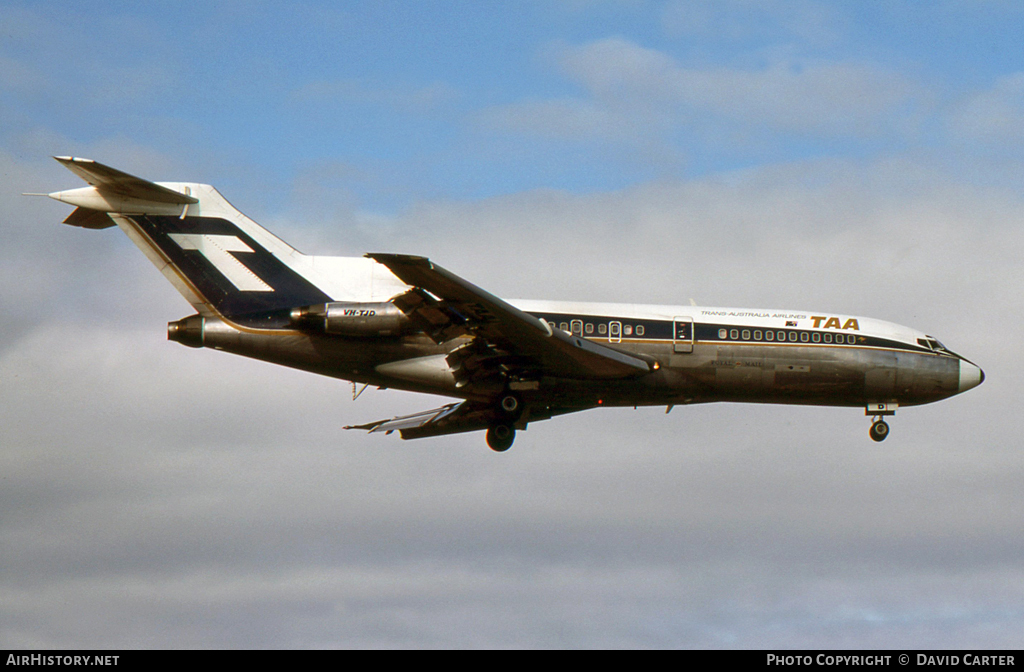 Aircraft Photo of VH-TJD | Boeing 727-76 | Trans-Australia Airlines - TAA | AirHistory.net #30735