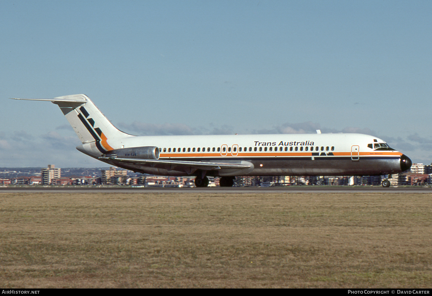 Aircraft Photo of VH-TJS | McDonnell Douglas DC-9-31 | Trans-Australia Airlines - TAA | AirHistory.net #30750